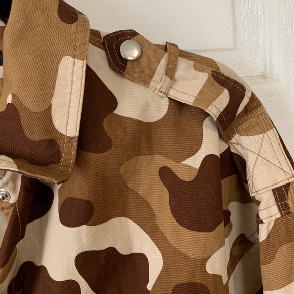 Army fatigue crop jacket - Picture 3 of 4